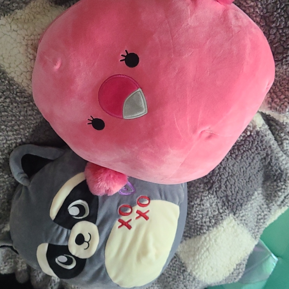 Kellytoy Bundle of Two Squishmallows - Randy and Cookie (reserved)